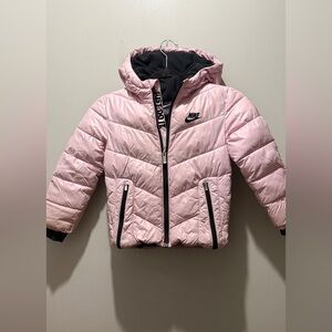 Nike Toddler Girls Chevron Puffer Coat